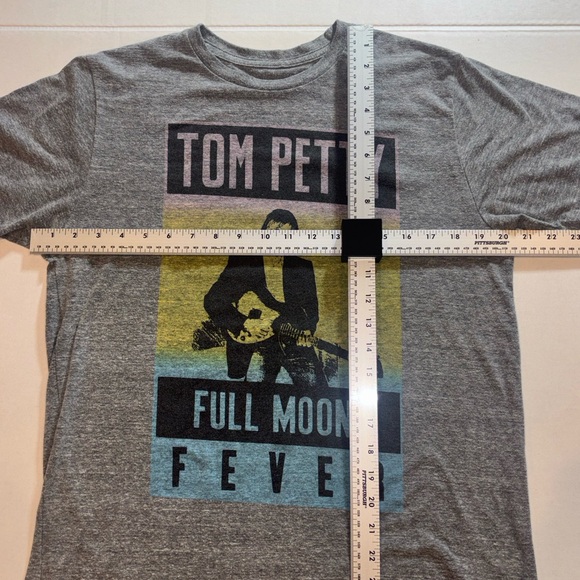 Tom Petty Full Moon Fever Tour Band T-Shirt Medium Gray Merch Cotton Indie - Picture 6 of 8